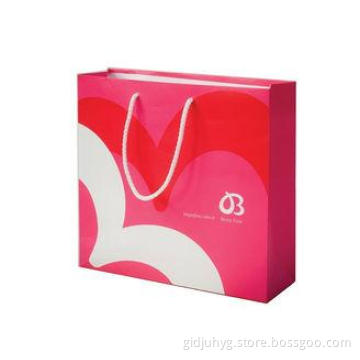 Hot-Stamping Fashion Paper Packaging Bags, Promotional Card